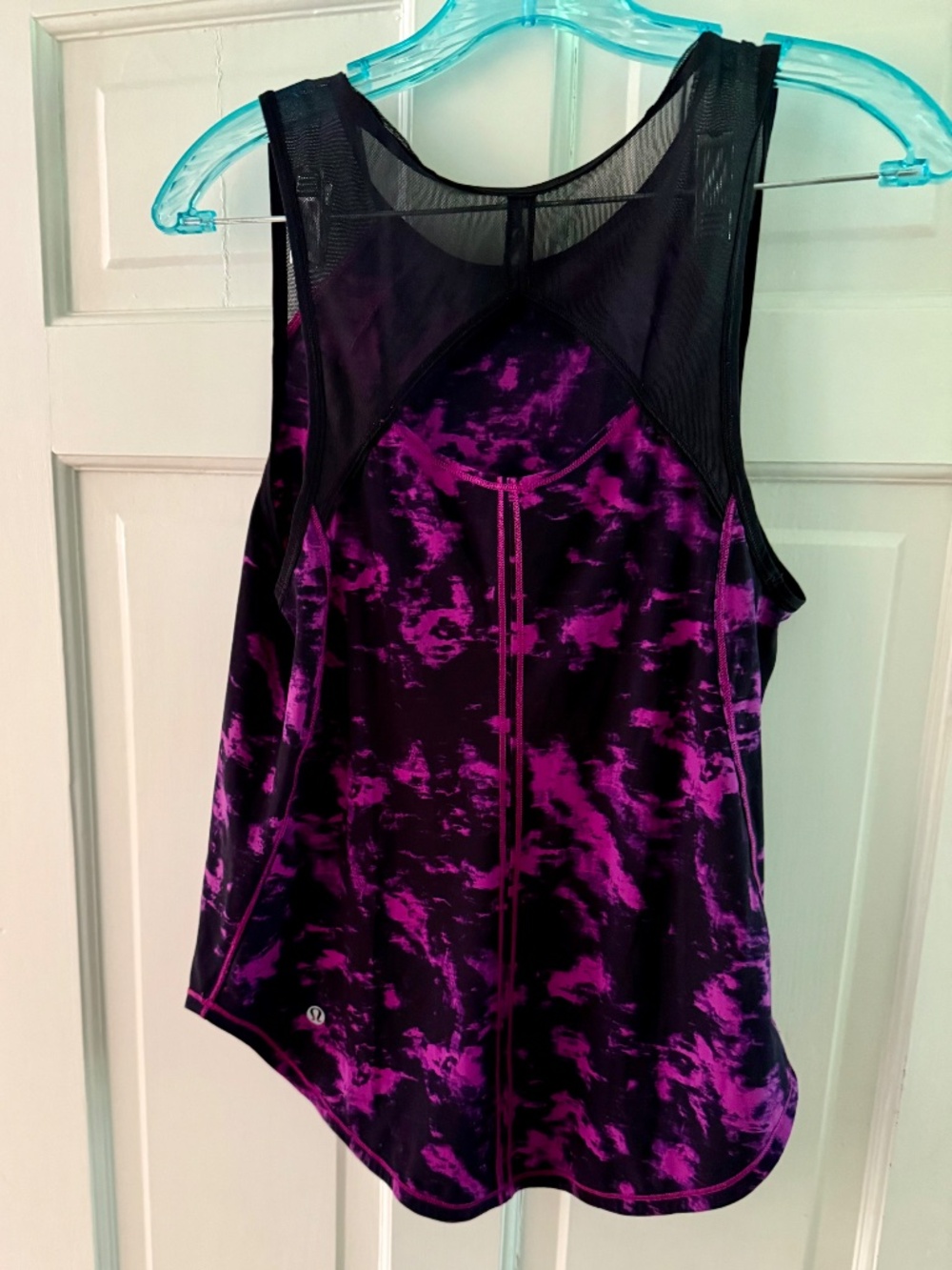 Lululemon Wms Tank Top Black purple pink size Med - Picture 6 of 10